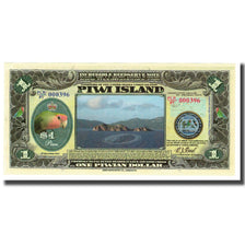 Nota, Estados Unidos da América, 1 Dollar, 2014, 2014-12-25, PIWI ISLAND
