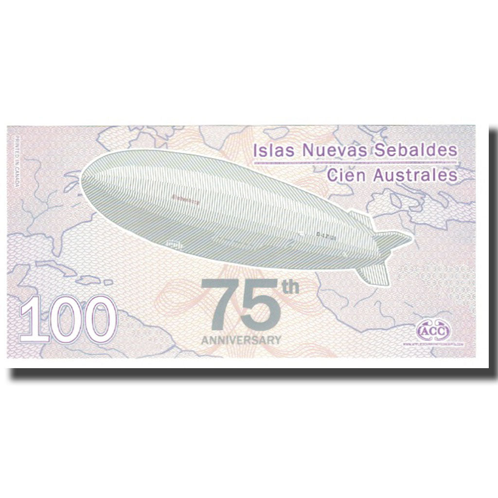 Banknote, United Kingdom , 100 Australes, 2012, NEW JASON ISLAND, UNC(65-70)