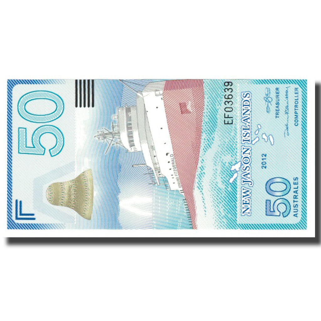Banknote, United Kingdom , 50 Australes, 2012, NEW JASON ISLAND, UNC(65-70)