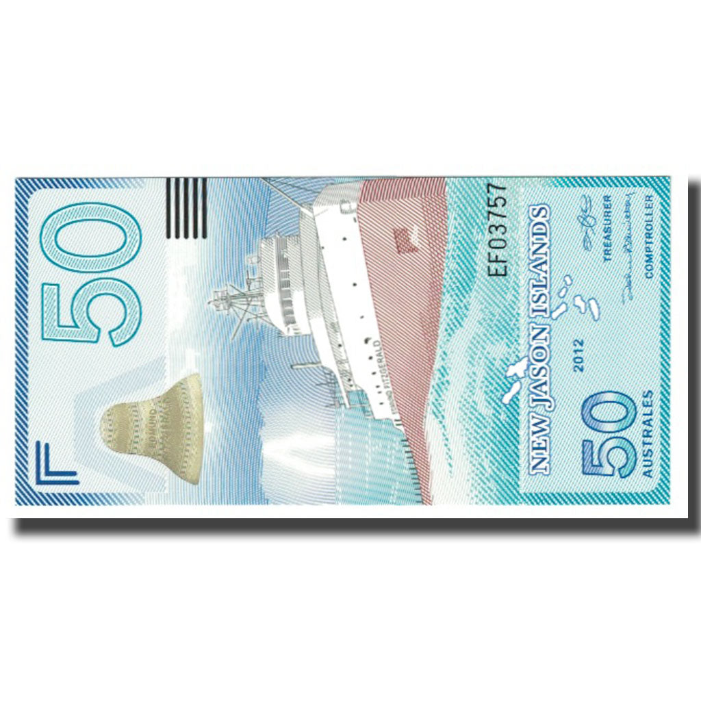 Banknote, United Kingdom , 50 Australes, 2012, NEW JASON ISLAND, UNC(65-70)