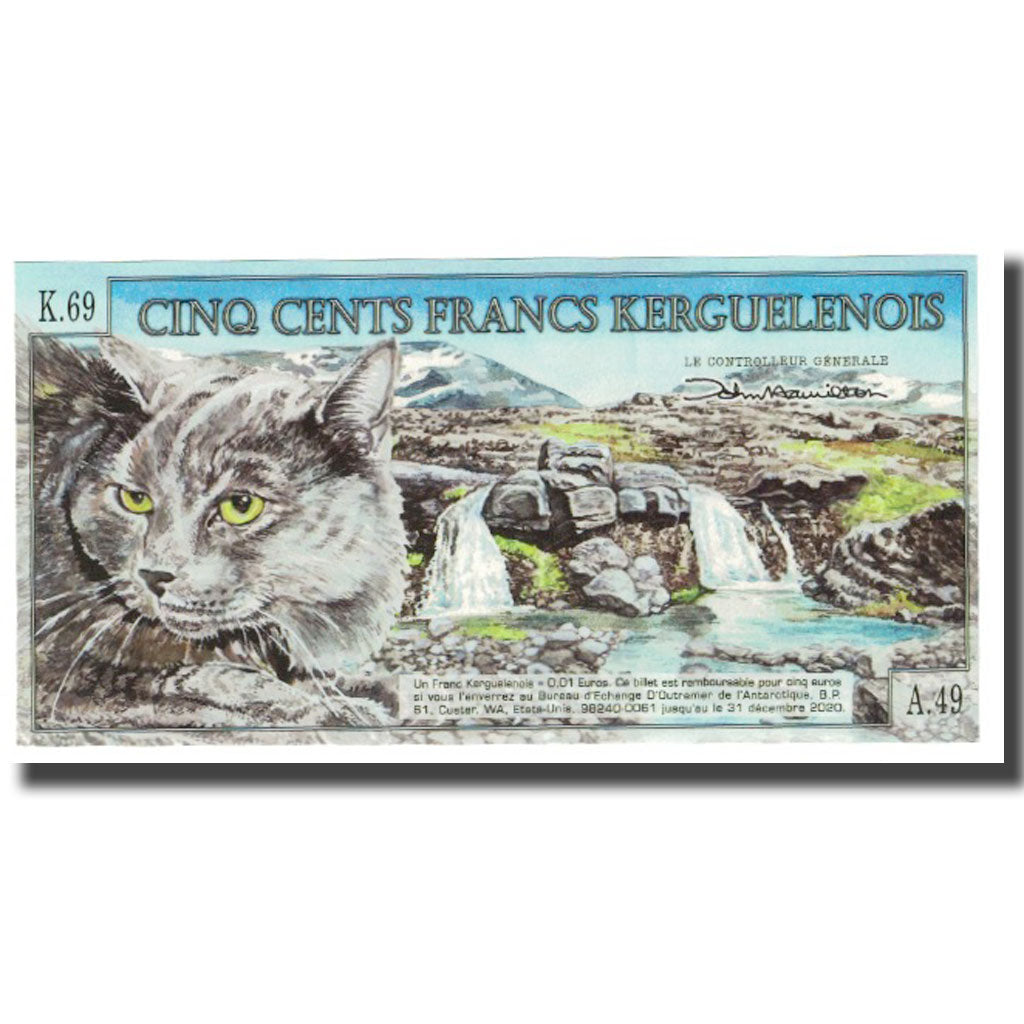 France, 500 Francs, 2011, 2011-03-15, ARCHIPEL DES KERGUELEN, UNC(65-70)