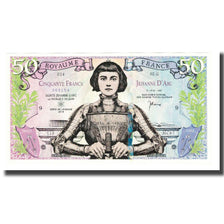 France, 50 Francs, 2019, JEANNE D ARC, UNC(65-70)