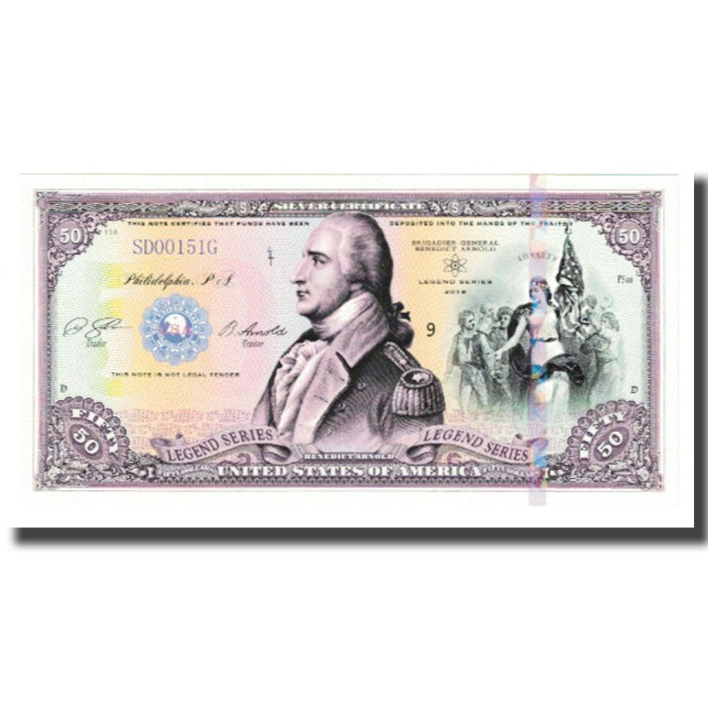 Banknote, United States, 50 Dollars, 2019, SILVER CERTIFICATE, UNC(65-70)