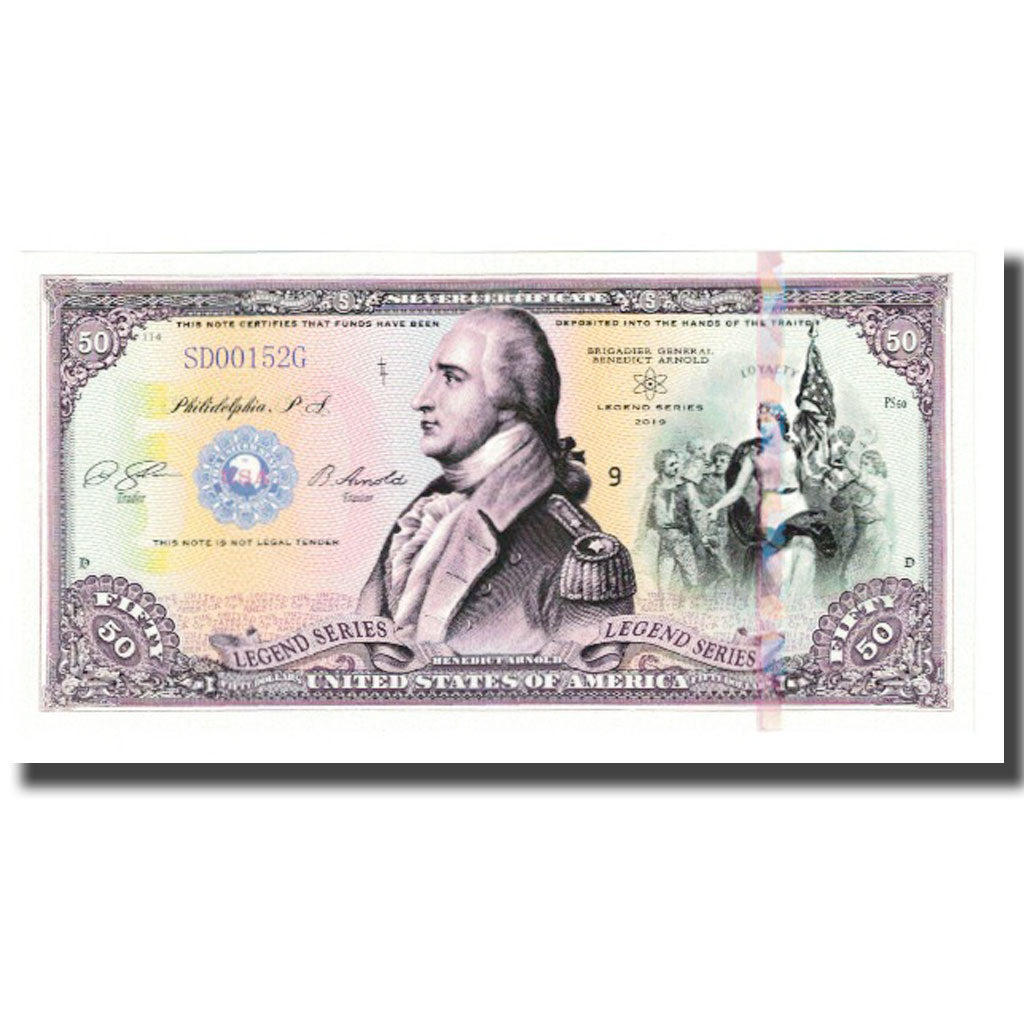 Banknote, United States, 50 Dollars, 2019, SILVER CERTIFICATE, UNC(65-70)