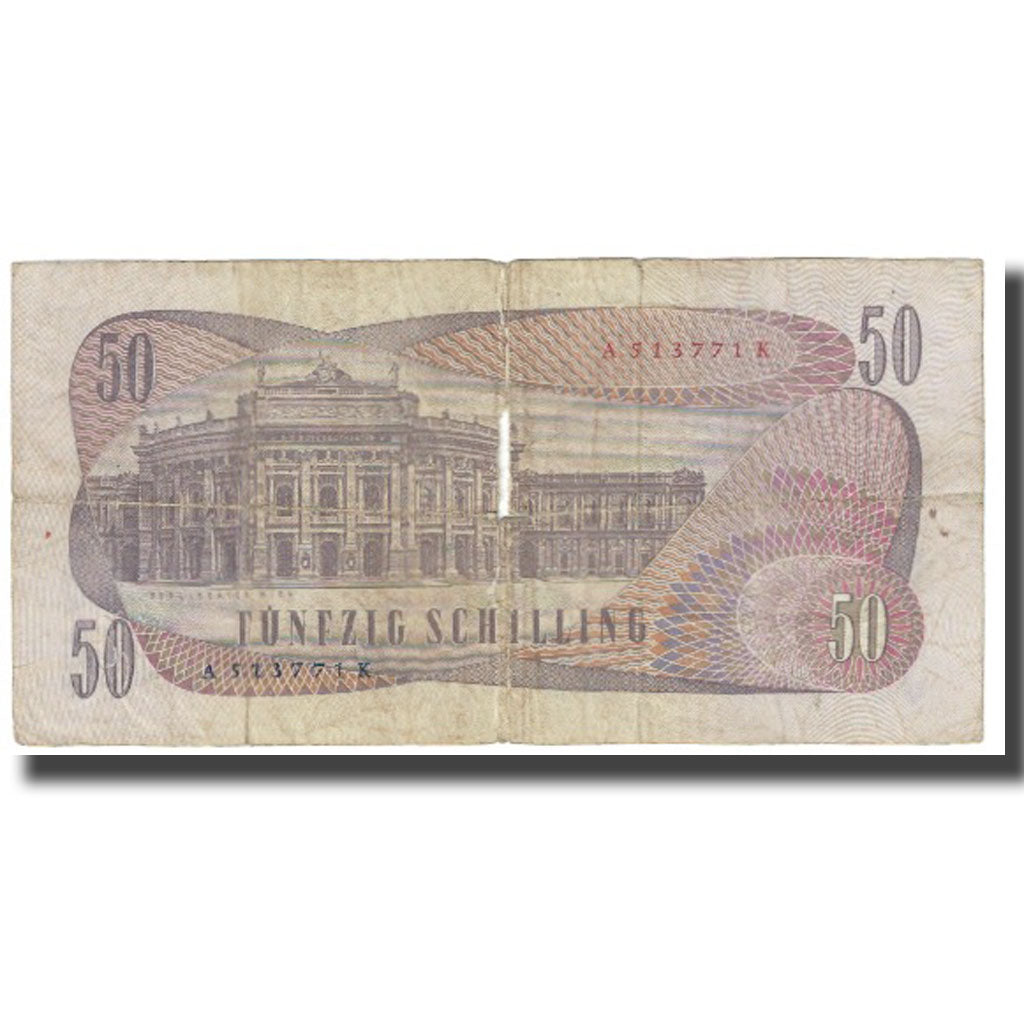 Banknote, Austria, 50 Schilling, 1970, 1970-01-02, KM:143a, VF(20-25)