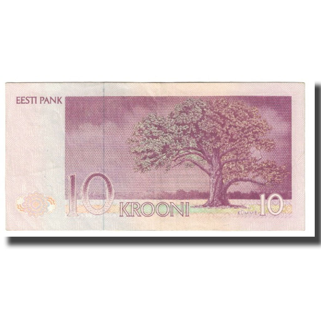 Banknote, Estonia, 10 Krooni, 1991, KM:72a, AU(55-58)