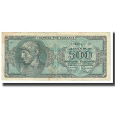 Banknote, Greece, 500,000,000 Drachmai, 1944, 1944-10-01, KM:132a, EF(40-45)