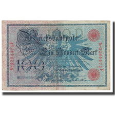 Nota, Alemanha, 100 Mark, 1908, 1908-02-07, KM:33a, EF(40-45)