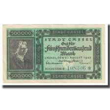 Banknote, Germany, 500000 Mark, personnage, 1923, 1923-08-20, Cassel Stadt