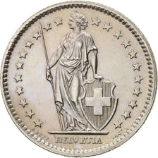 Switzerland, 2 Francs, 1974, Bern, AU(50-53), Copper-nickel, KM:21a.1