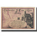 Banknot, Niemcy, Oberwesel Stadt, 25 Pfennig, village, 1921, UNC(65-70)