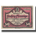 Banknote, Germany, Stollberg, 50 Pfennig, Texte, 1919, 1919-12-31, UNC(65-70)