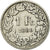 Münze, Schweiz, Franc, 1880, Bern, SGE+, Silber, KM:24