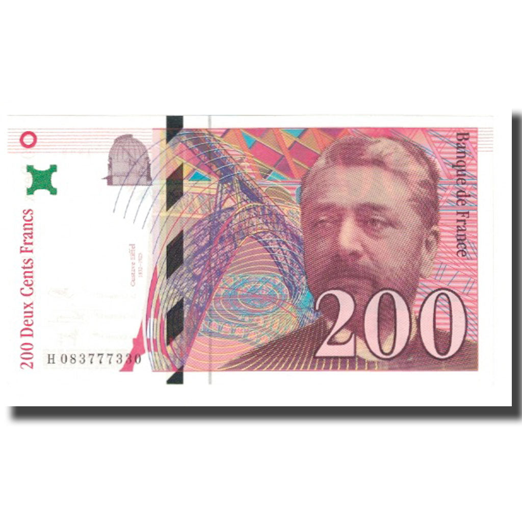 France, 200 Francs, 1999, D.Bruneel-J.Bonnardin-Y.Barroux, UNC(65-70)