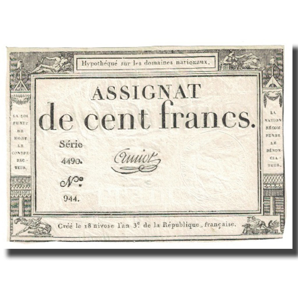 Francia, 100 Francs, SPL, KM:A78