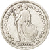 Switzerland, Franc, 1909, Bern, VF(30-35), Silver, KM:24