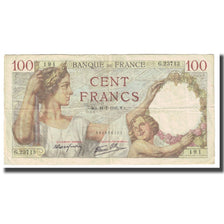 Frankreich, 100 Francs, 1941, P. Rousseau and R. Favre-Gilly, 1941-07-31, S+