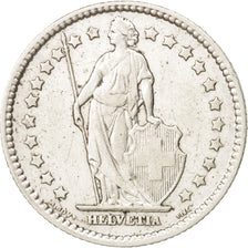 Switzerland, Franc, 1914, Bern, EF(40-45), Silver, KM:24