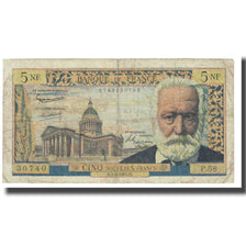 Frankreich, 5 Nouveaux Francs, 1961, G.Gouin D'Ambrières-P.Gargam-R.Tondu