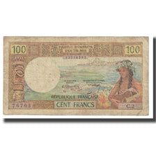 Banknote, Tahiti, 100 Francs, 1969, KM:23, VF(20-25)