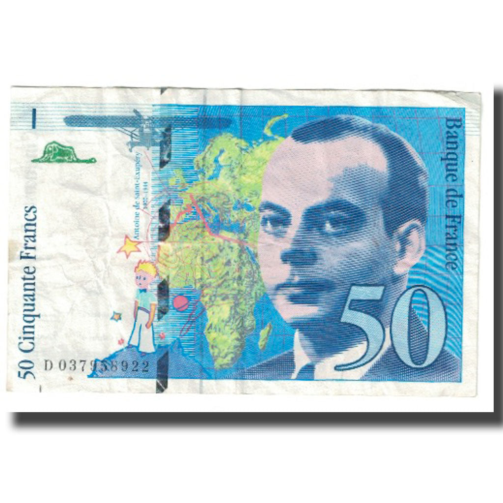 Francia, 50 Francs, 1997, D.Bruneel-J.Bonnardin-Y.Barroux, BB, Fayette:73.04