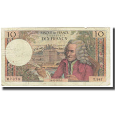 Francia, 10 Francs, 1973, morant bouchet vergnes, 1973-12-06, BC, Fayette:62.65
