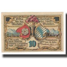 Banknote, Germany, Rosenheim, 10 Pfennig, place, 1921, 1921-02-16, UNC(65-70)