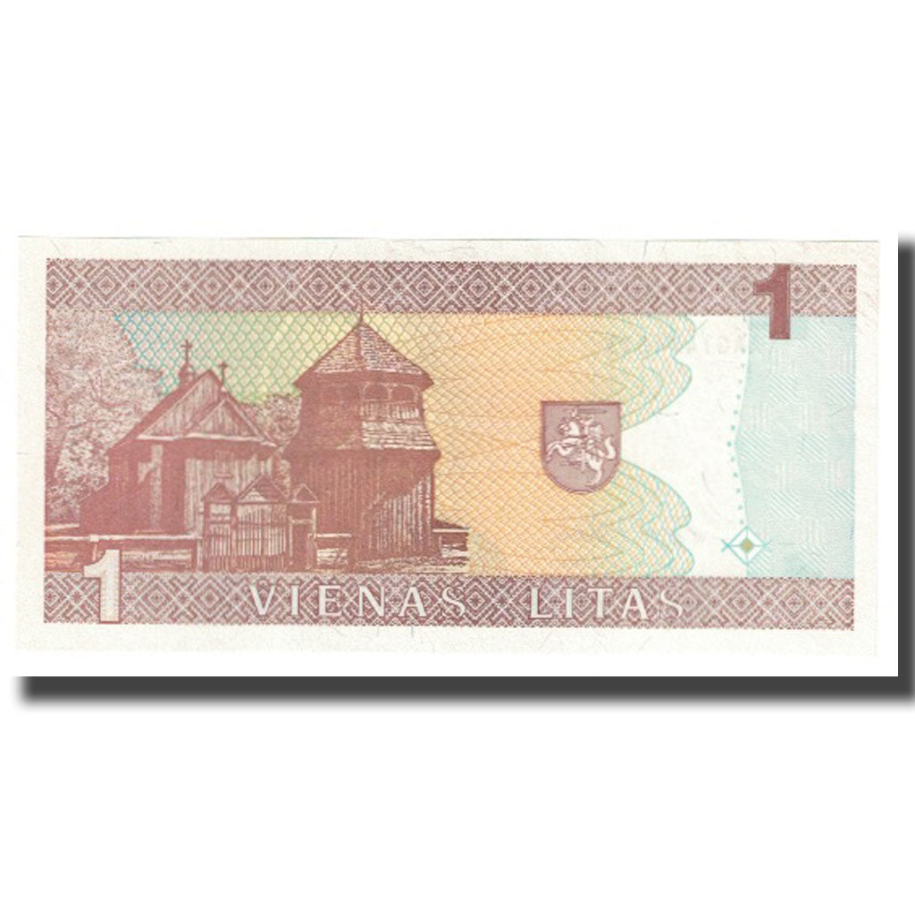 Banknot, Litwa, 1 Litas, 1994, KM:53a, UNC(65-70)