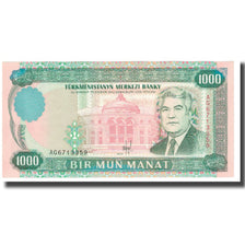 Banknote, Turkmanistan, 1000 Manat, 1995, KM:8, UNC(65-70)
