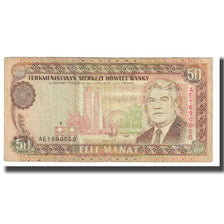 Banknote, Turkmanistan, 50 Manat, 1995, KM:5b, EF(40-45)