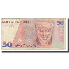 Banknote, KYRGYZSTAN, 50 Som, KM:20, VF(20-25)