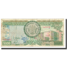 Banknote, Burundi, 5000 Francs, 1999, 1999-02-05, KM:42c, VF(20-25)