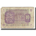 Banknot, Libia, 10 Lire, KM:M4a, VF(20-25)