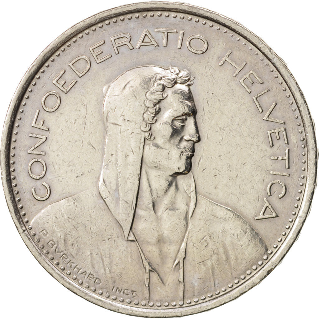 Schweiz, 5 Francs, 1970, Bern, EF(40-45), Copper-nickel, KM:40a.1