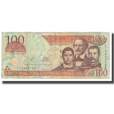 Banknote, Dominican Republic, 100 Pesos Dominicanos, 2003, KM:184a, EF(40-45)