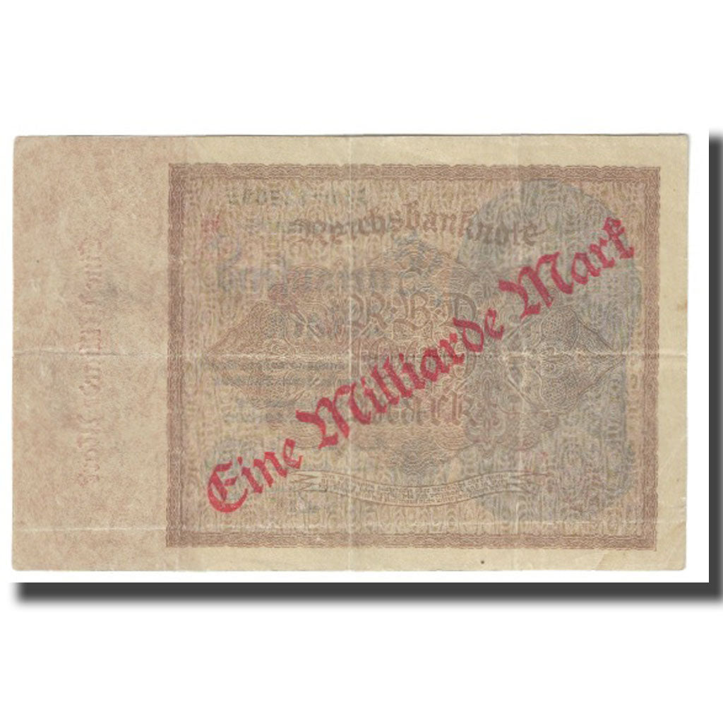Banknote, Germany, 1 Milliarde Mark on 1000 Mark, 1922, 1922-12-15, KM:113a