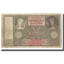 Banknot, Holandia, 100 Gulden, 1941, 1941-01-14, KM:51a, VF(20-25)