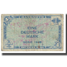 Banknote, GERMANY - FEDERAL REPUBLIC, 1 Deutsche Mark, 1948, KM:2a, VF(20-25)