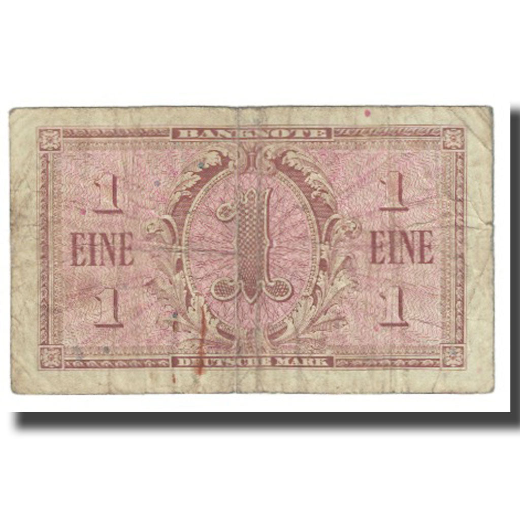 Banknote, GERMANY - FEDERAL REPUBLIC, 1 Deutsche Mark, 1948, KM:2a, VF(20-25)