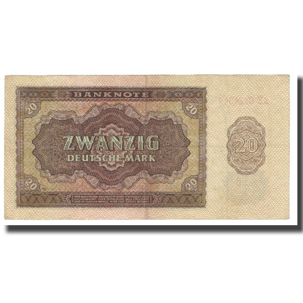 Banknote, GERMANY - FEDERAL REPUBLIC, 5 Deutsche Mark, 1948, KM:13a, EF(40-45)