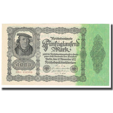 Geldschein, Deutschland, 50,000 Mark, 1922, 1922-11-19, KM:79, UNZ