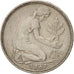 Coin, GERMANY - FEDERAL REPUBLIC, 50 Pfennig, 1967, Stuttgart, EF(40-45)