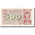 Banknote, Switzerland, 500 Franken, 1972, 1972-01-24, KM:51j, EF(40-45)