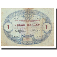 Billet, Montenegro, 1 Perper, 1914, 1914-07-25, KM:15, TTB