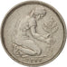 GERMANY - FEDERAL REPUBLIC, 50 Pfennig, 1966, Hamburg, EF(40-45), KM 109.1