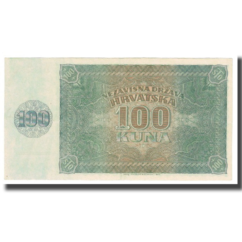 Banknote, Croatia, 100 Kuna, 1941, 1941-05-26, KM:2a, EF(40-45)