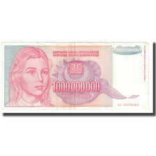 Banknote, Yugoslavia, 1,000,000,000 Dinara, 1993, KM:126, EF(40-45)