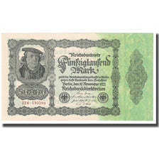 Banknote, Germany, 50,000 Mark, 1922, 1922-11-19, KM:79, UNC(65-70)