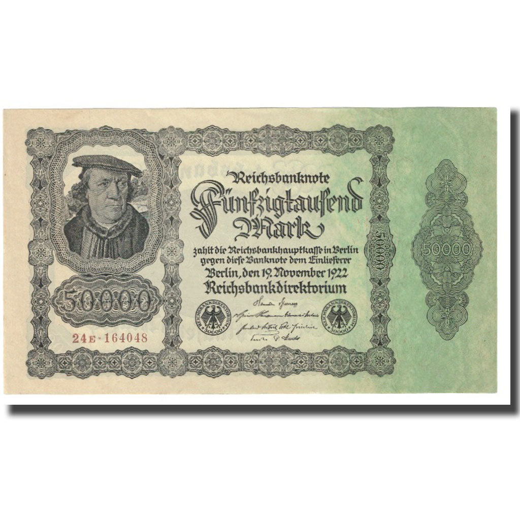Banknote, Germany, 50,000 Mark, 1922, 1922-11-19, KM:79, UNC(65-70)