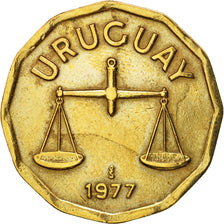 Uruguay, 50 Centesimos, 1977, Santiago, EF(40-45), Aluminum-Bronze, KM:68